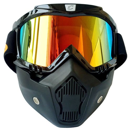 Ski Snowboard Eyewear Motorcycle Racing Goggles Glasses Mask at LovelyVogue