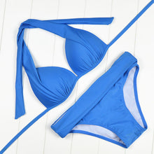 Trending Brazilian Patchwork Push up Bikini Set