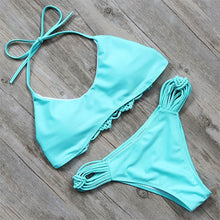 MOOSKINI New Sexy Swimwear Women Swimsuit 2017 Brazilian Bikini Bandage Beach Wear Bathing Suit Push Up Bikini Set Femme