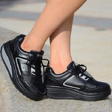 Slimming women running shoes women sneakers Women Platform Fitness Shoes Lady Swing Fitness shoes A681
