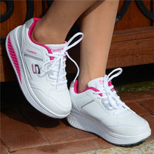 New 2017 Sneakers Women Running Shoes Women Autumn Shoes Leather Mesh Breathable Shoes Factory Whose A681