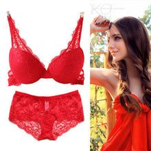 Brandy Milvelle V-Neck Bra & Brief Set