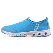 Onke 2016 Running Shoes for Men Women Super Light Mesh Sport Shoes Woman Breathable Sneakers Outdoor Blue Runner Shoes
